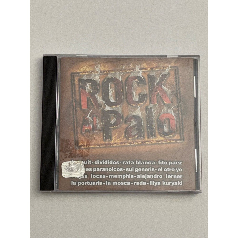 Rock Al Palo CD Various Sui Generis Kuryaki Fito Paez Mosca Ratones Bersuit Rada